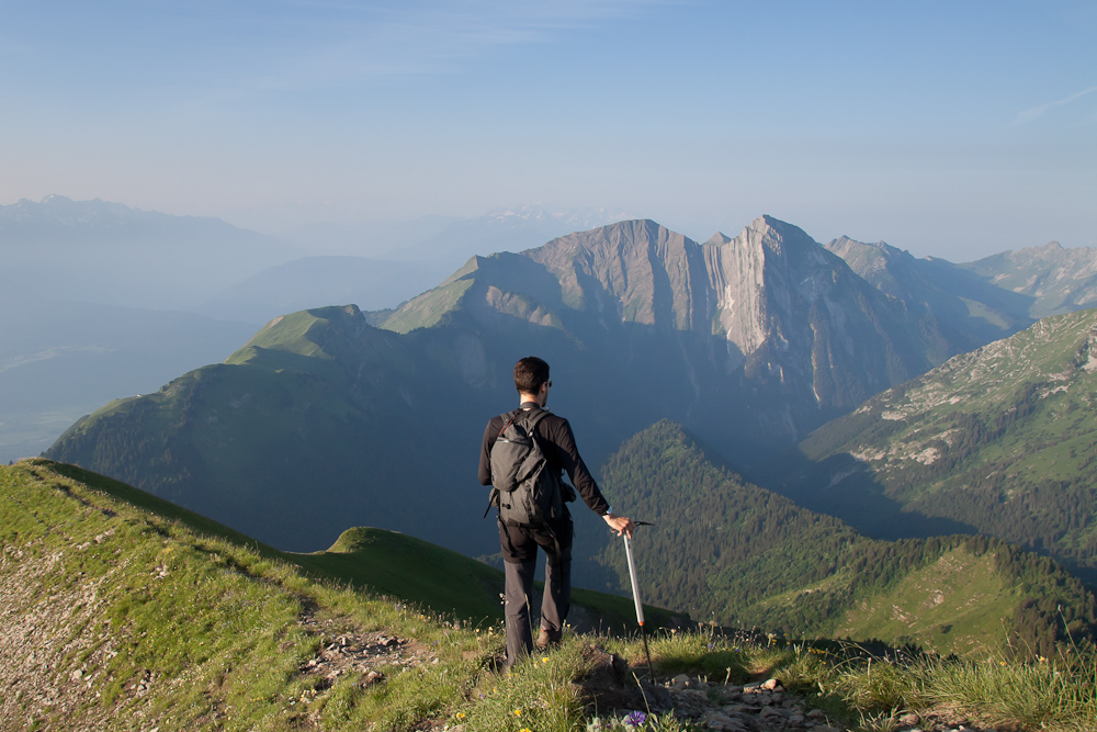 Crête face au mont d'Armène