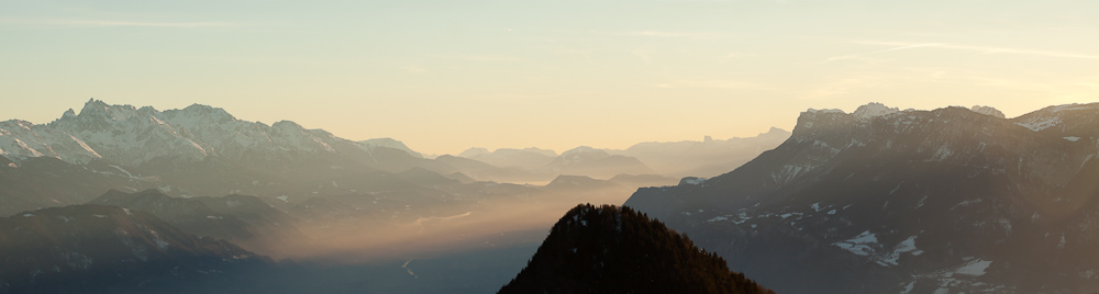 Dernier rayon de lumière dans la vallée